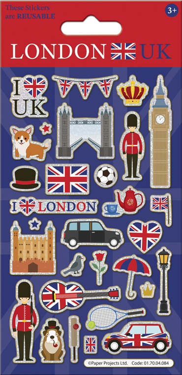 LONDON UK MAXI STICKERS