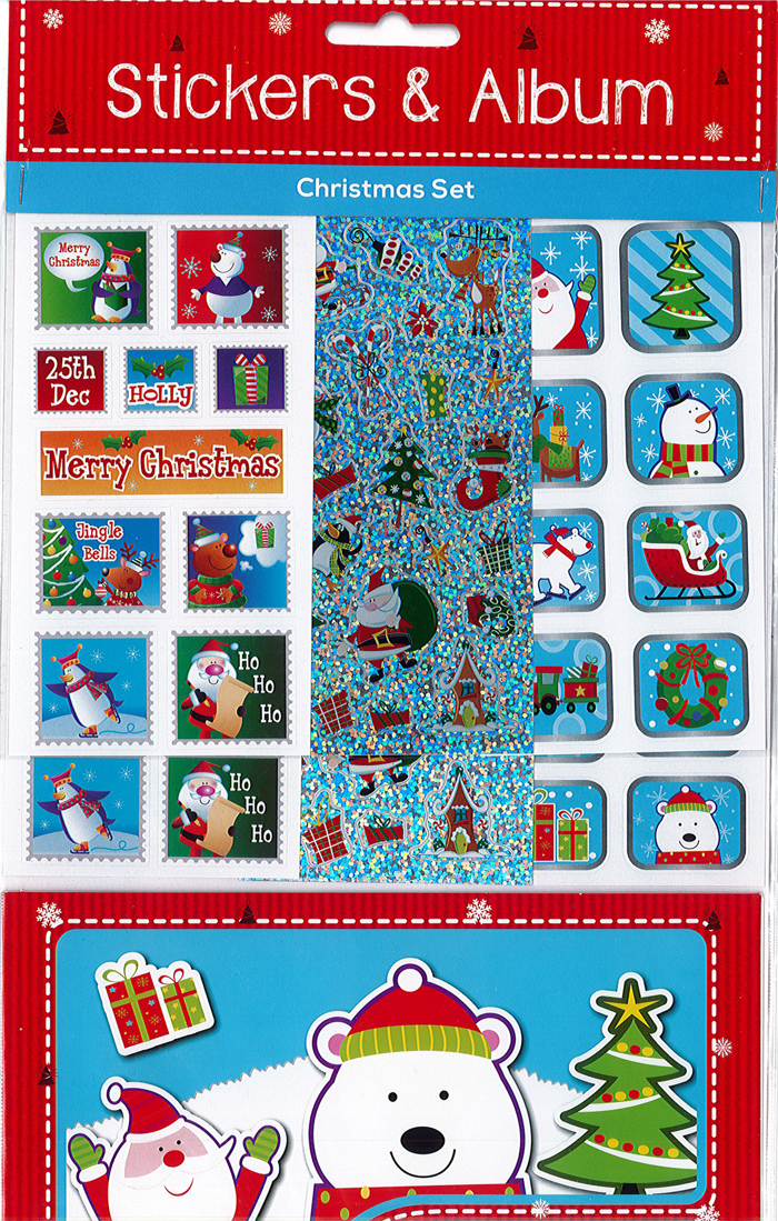 STICKERS AND ALBUM XMAS