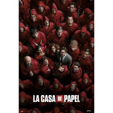 LA CASA DE PAPEL MONEY HEIST WAR POSTER