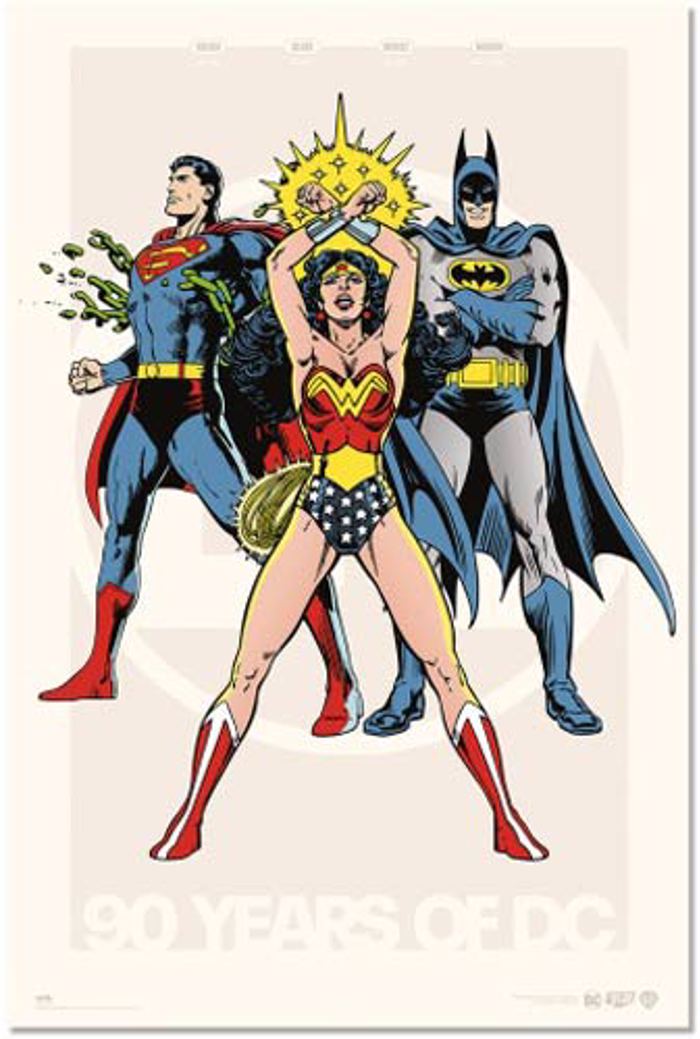 DC COMICS 90TH ANNIVERSARY