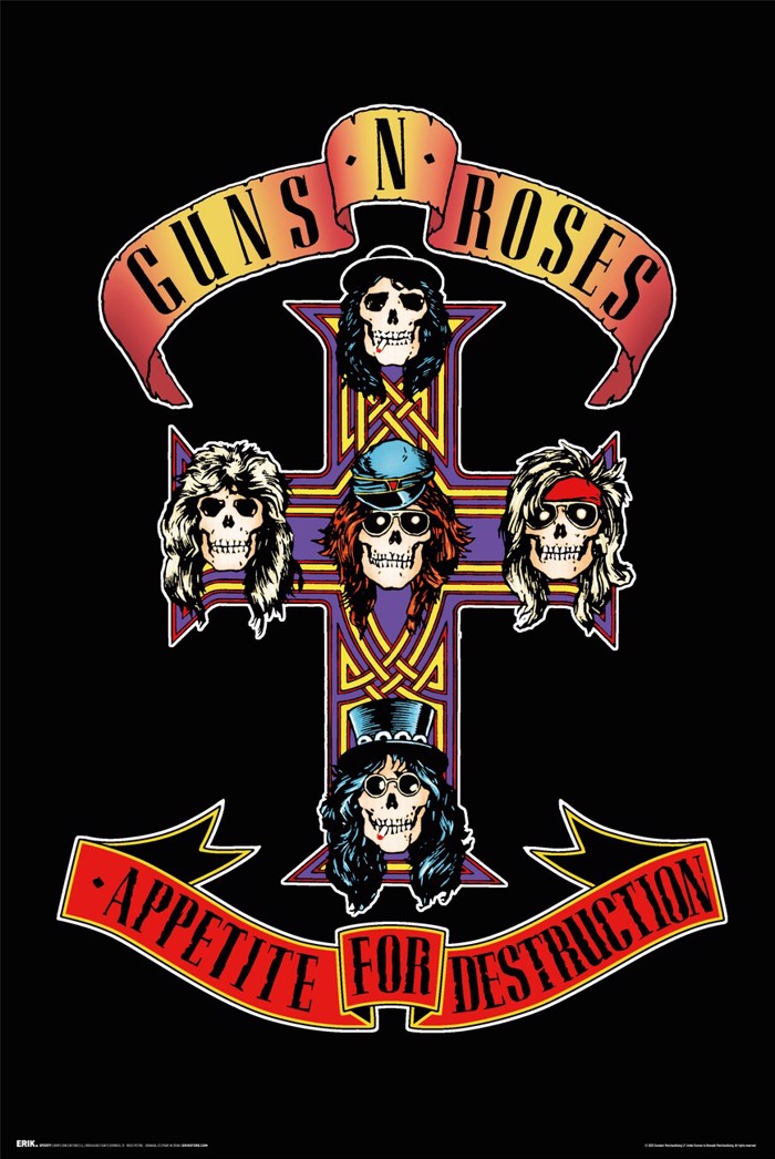 GUNS N ROSES APPETITE FOR DESTRUCTION