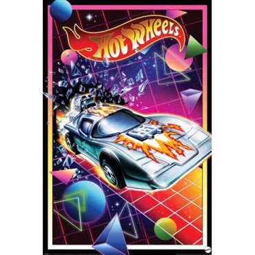HOT WHEELS RETRO BLAST POSTER