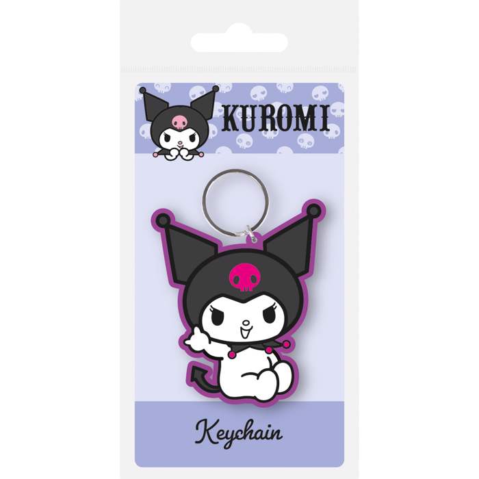 KUROMI (ROCKING) PVC KEYCHAIN 