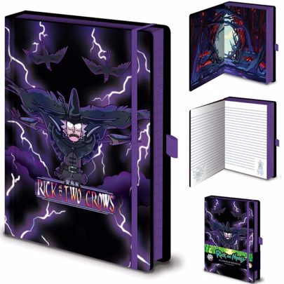 RICK AND MORTY (2 CROWS) A5 PREMIUM NOTEBOOK