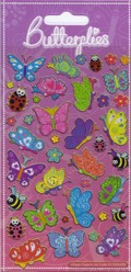 BUTTERFLIES MAXI STICKERS