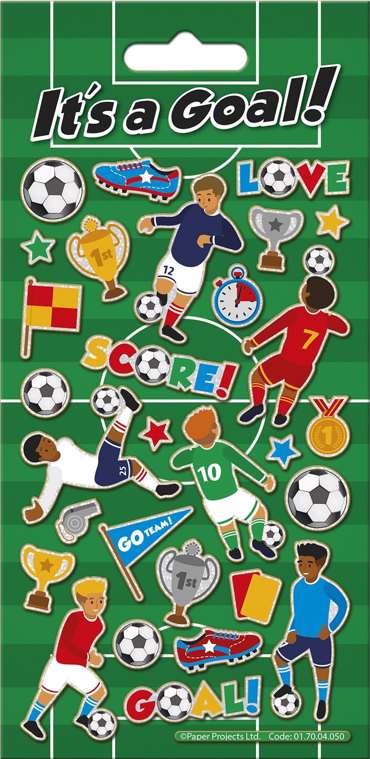 IT'S A GOAL!  MAXI STICKERS
