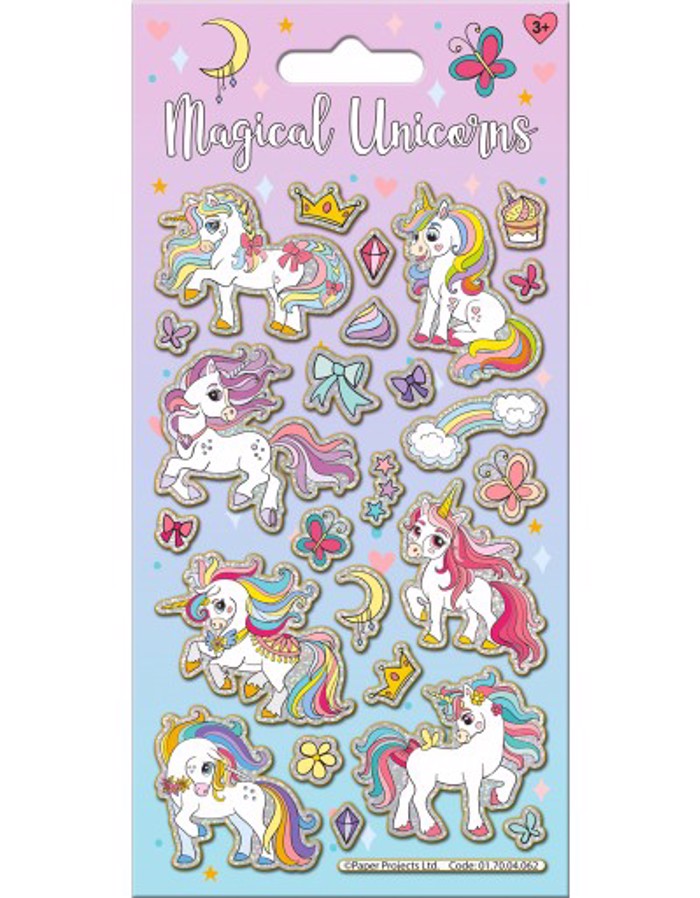 MAGICAL UNICORNS MAXI STICKER