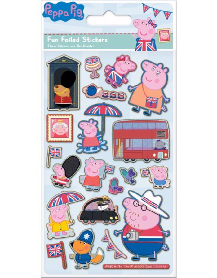 FOIL PEPPA PIG GLORIOUS BRITAIN