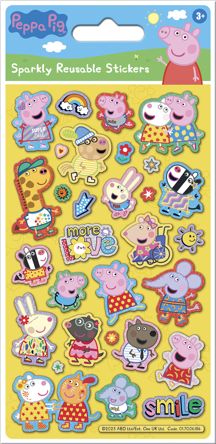 PEPPA PIG LOVE MAXI STICKER