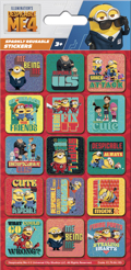 DESPICABLE ME 4 CAPTIONS STICKERS MAXI