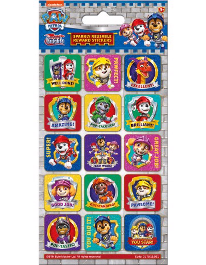 PAW PATROL RESCUE KNIGHTS STICKER