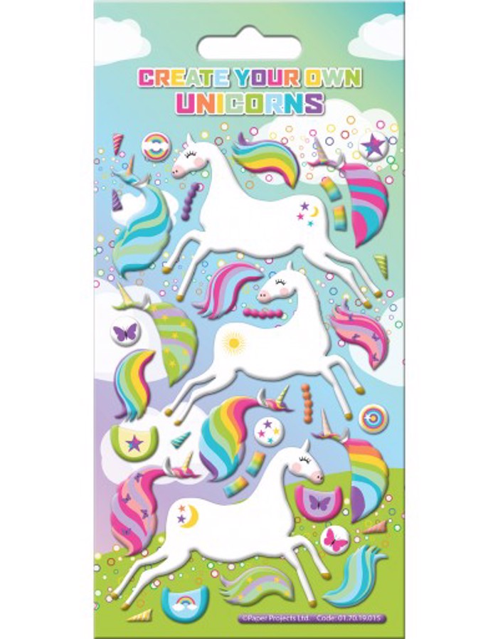 UNICORN FOAM STICKERS