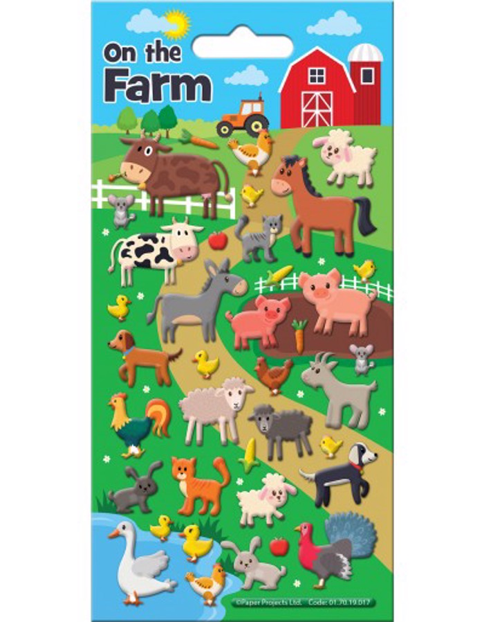 FARM FOAM STICKERS