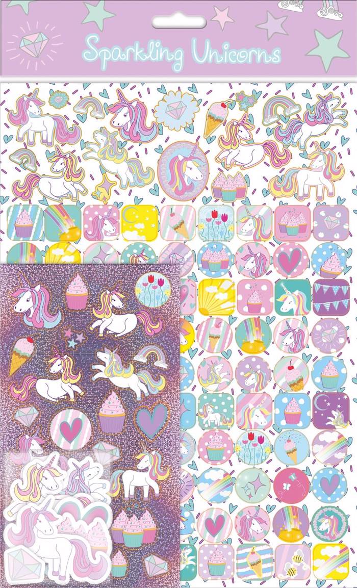 UNICORNS MEGA PACK STICKERS