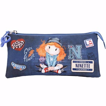 ΚΑΣΕΤΙΝΑ ΤΡΙΠΛΗ NINETTE SKATER BLUE