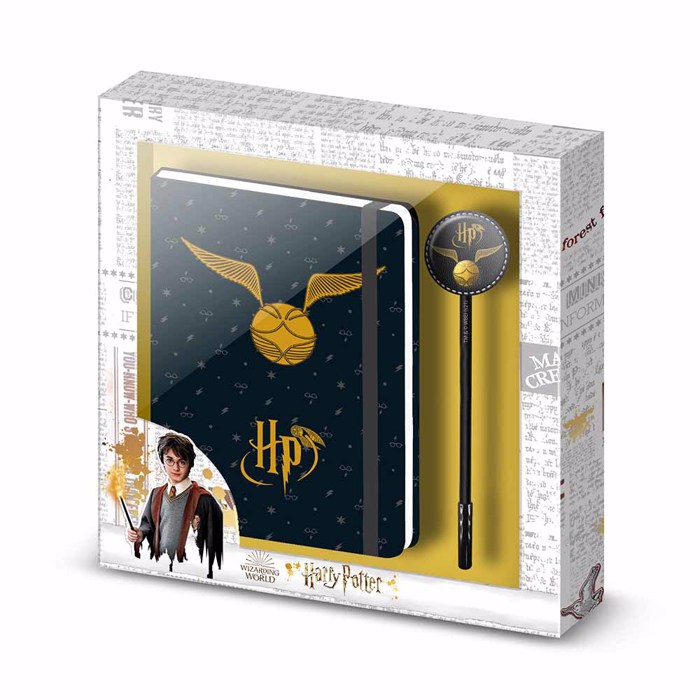HARRY POTTER NOTEBOOK & PEN WINGS