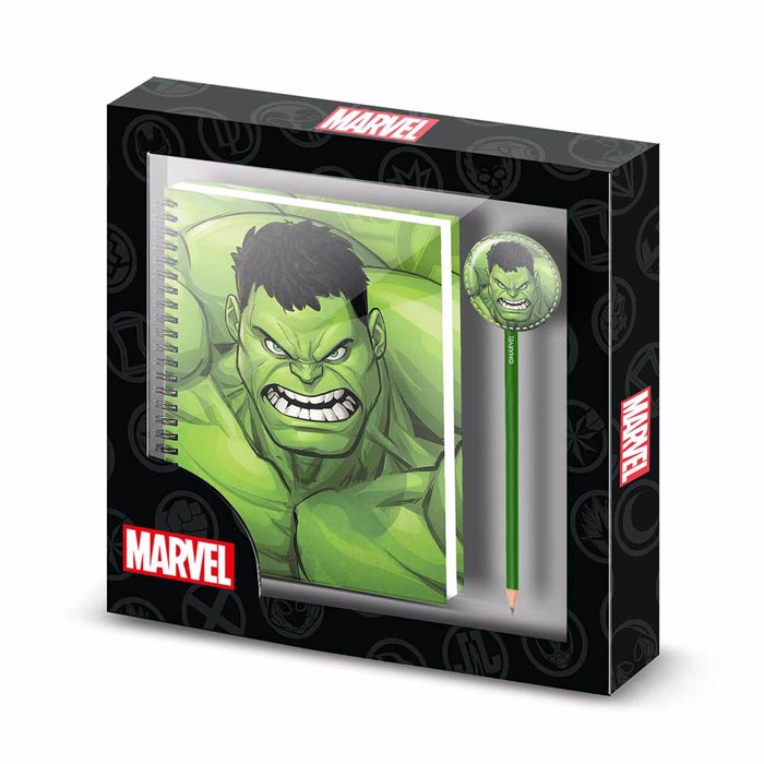 HULK NOTEBOOK & PENCIL