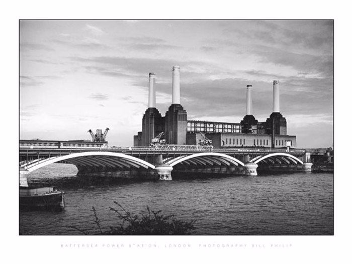 BATTERSEA POWER STATION LONDON RED