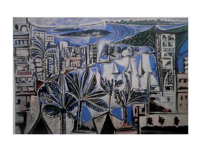 PABLO PICASSO LA BAIE DE CANNES