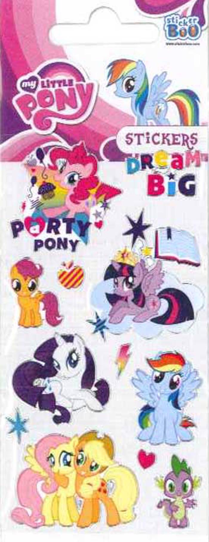 STICKER BOO MY LITTLE PONY