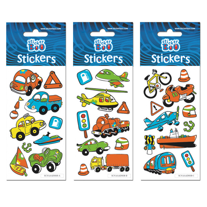 STICKER BOO CARS II