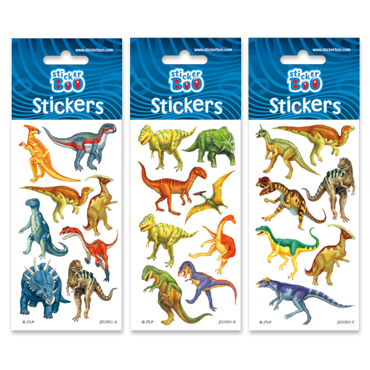 STICKER BOO DINOSAURS