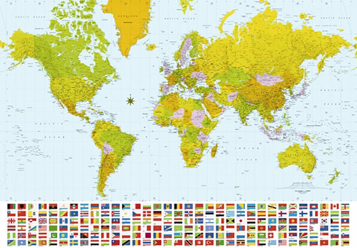 MAP OF THE WORLD