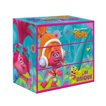 ΚΟΥΤΙ ΜΕ ΣΥΡΤΑΡΑΚΙΑ ΓΙΑ ΚΟΣΜΗΜΑΤΑ TROLLS