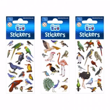 STICKERS BOO BIRDS
