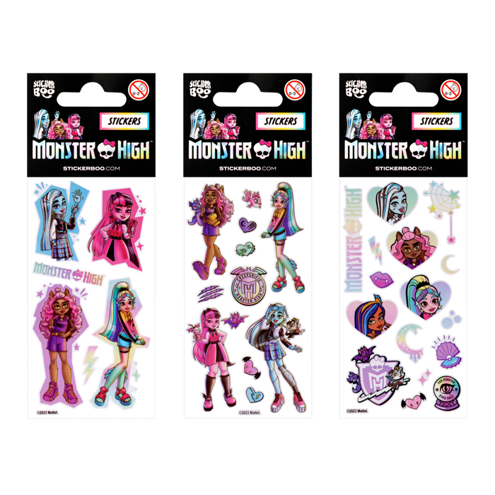 STICKER BOO MONSTER HIGH