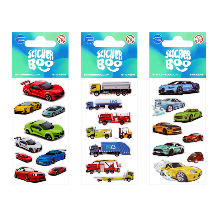 STICKER BOO VEHICLES