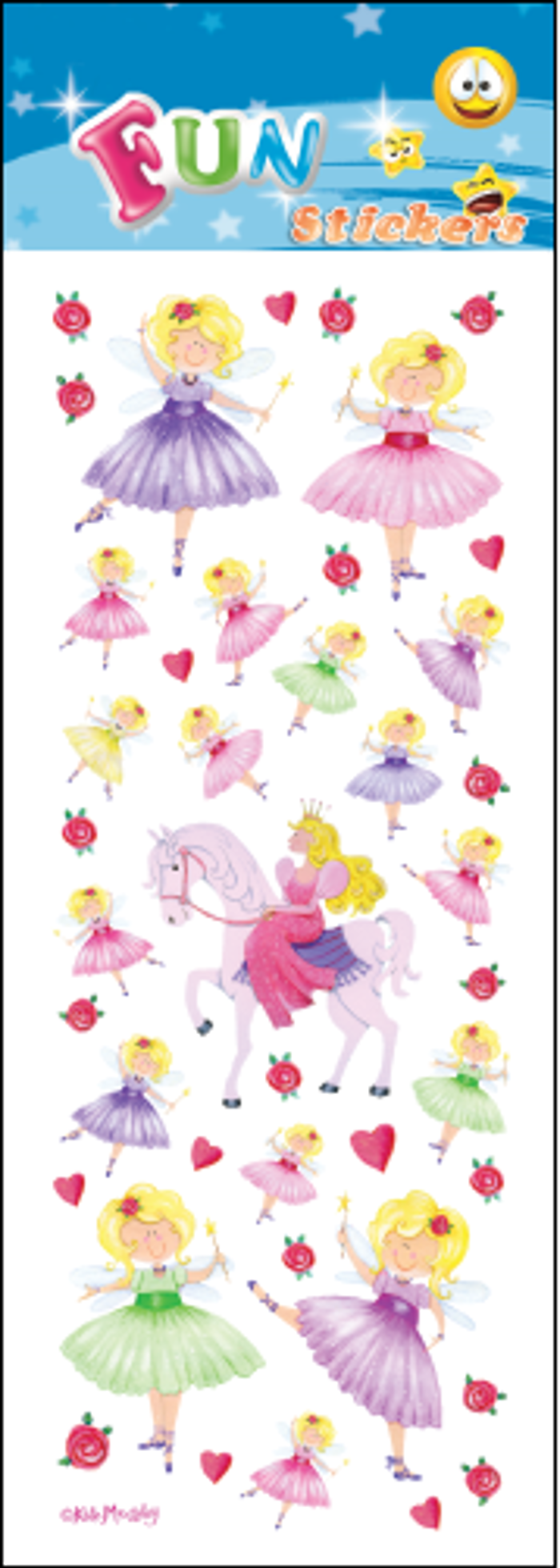 BALLERINA FUN STICKERS