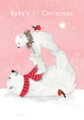 BABY'S 1st CHRISTMAS (girl)