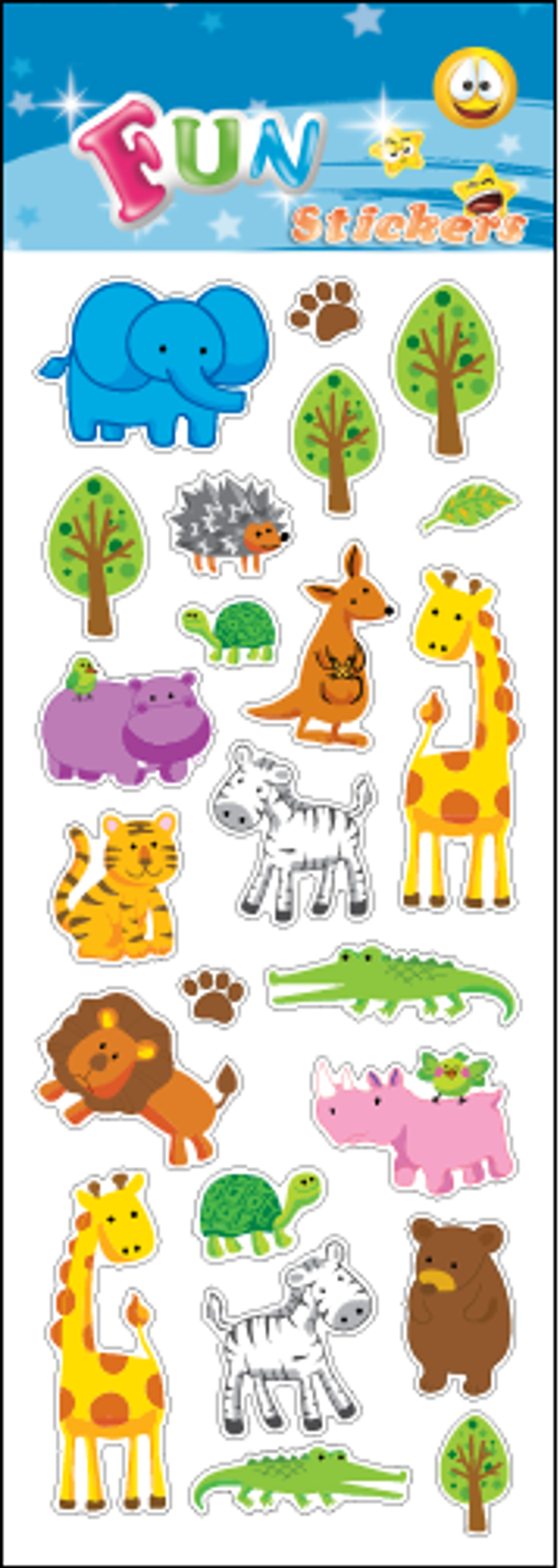 ANIMALS fun stickers