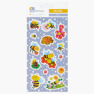 BEES FUN STICKERS
