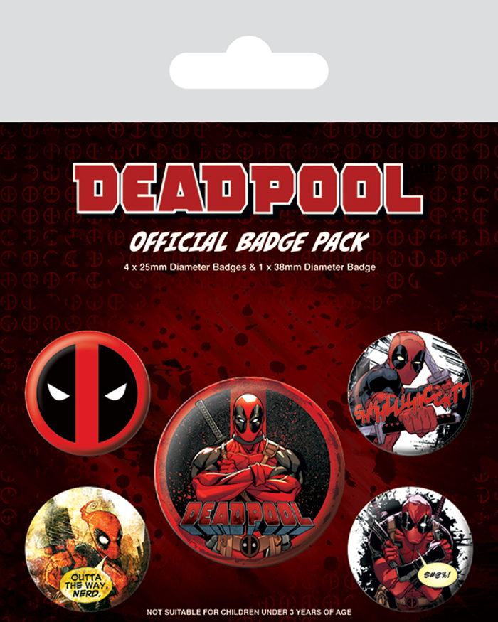 SET KONKARDES DEADPOOL (OUTTA THE WAY)