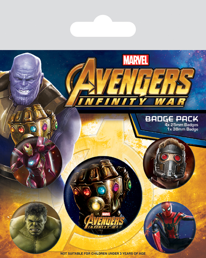 SET KONKARDES AVENGERS INFINITY WAR