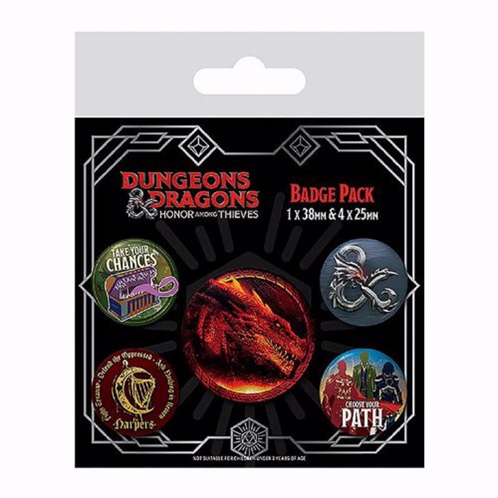 DUNGEONS & DRAGONS KONKARDES SET 5 TMX
