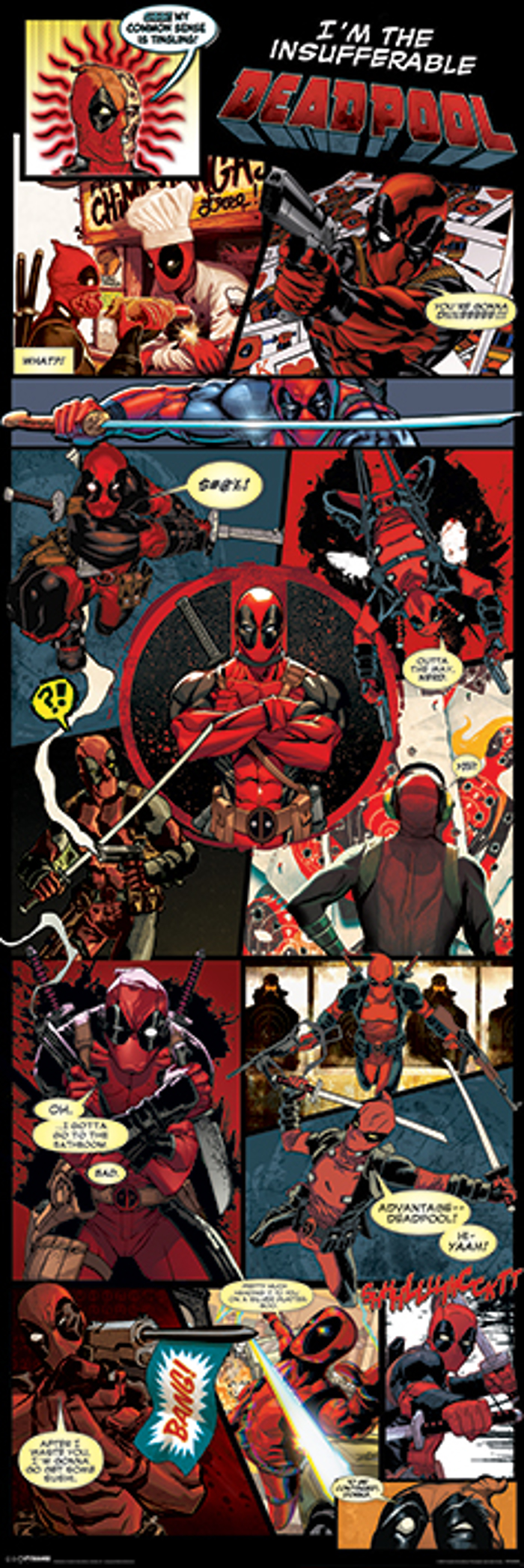 DEADPOOL-DOOR POSTER