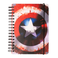 CAPTAIN AMERICA NOTEBOOK A5 BULLET