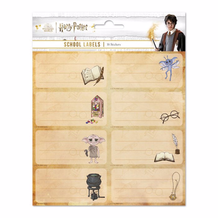 HARRY POTTER ETIKETES