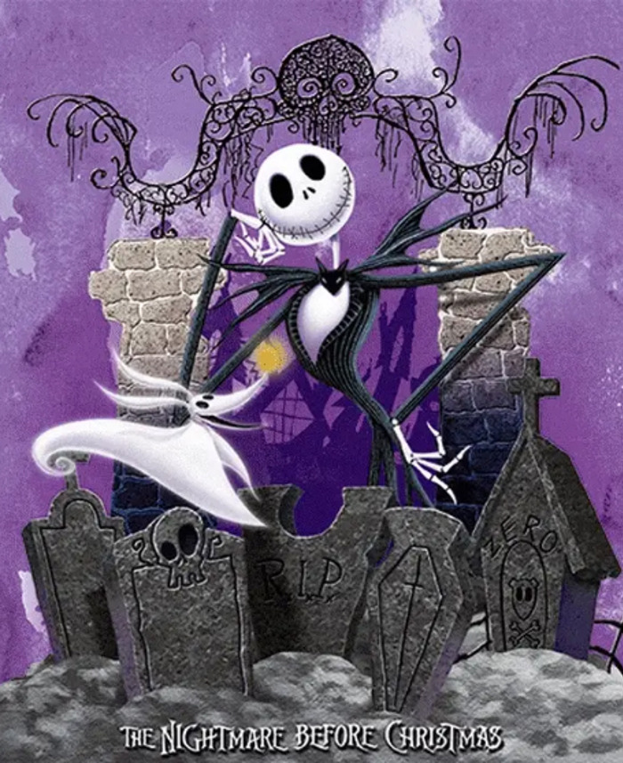 3D mini poster Nightmare Before Christmas