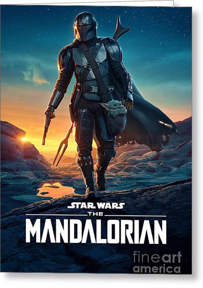 STAR WARS MANDALORIAN POSTER KADRO