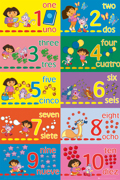 DORA THE EXPLORER NUMBERS TABLE