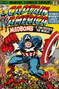 MARVEL CAPTAIN AMERICA COMIC COVER