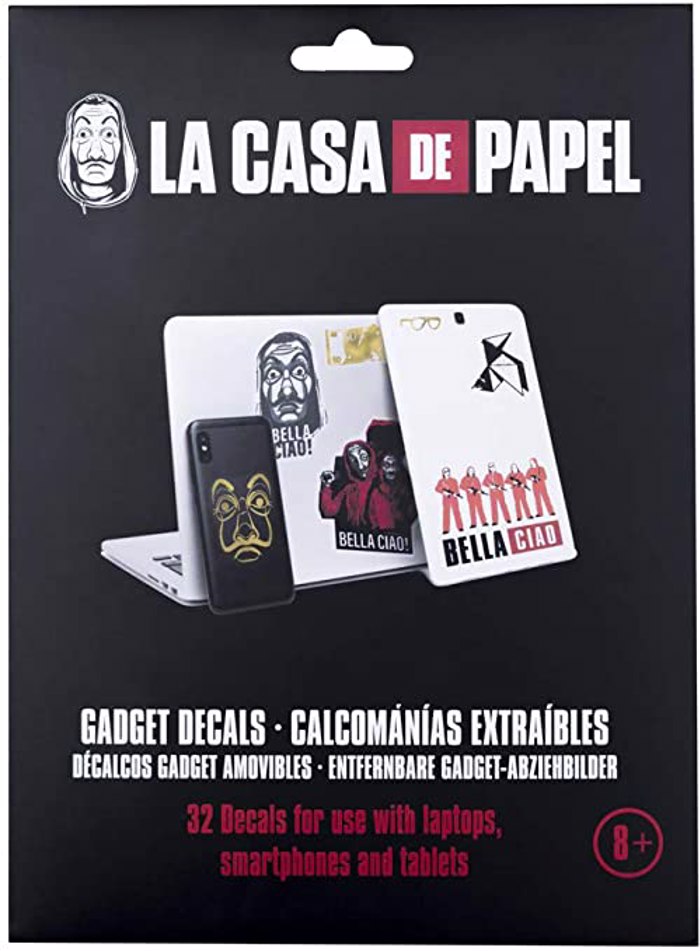 GADGET DECALS LA CASA DE PAPEL