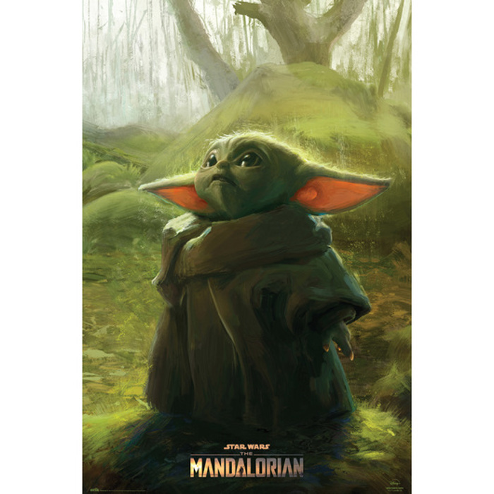 MANDALORIAN THE CHILD ART AFISA 61X91