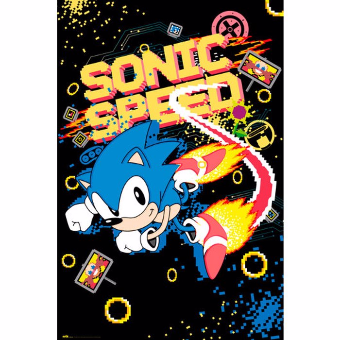 SONIC SPEED AFISA 61X91