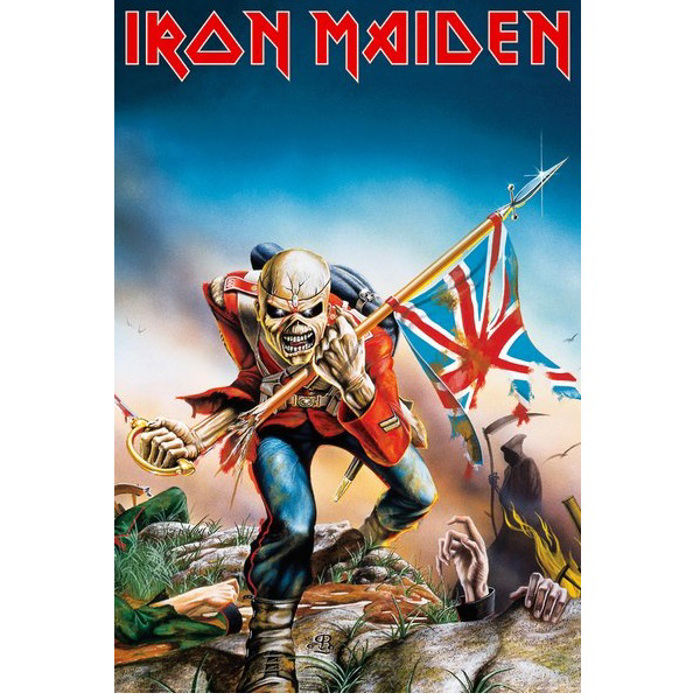 IRON MAIDEN THE TROOPER  AFISA 61X91,5