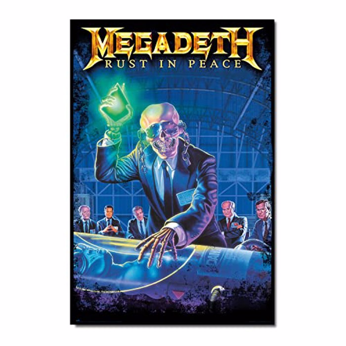 MEGADETH RUST IN PEACE AFISA 61X91,5